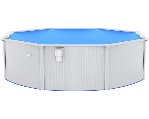 Басейн каркасний vidaXL 460 x 120 см, білий + насос з пісочним фільтром Басейн каркасний vidaXL 460 x 120 см, білий + насос з пісочним фільтром