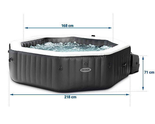 Джакузі-SPA надувне INTEX 28462 6-місне, з аксесуарами