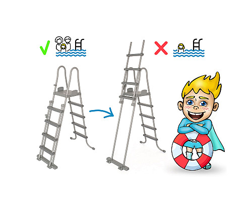 Басейн каркасний 11в1 Bestway 561KC 549 x 132 см