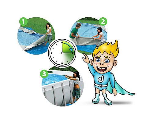 Басейн каркасний 11в1 Bestway 561KC 549 x 132 см