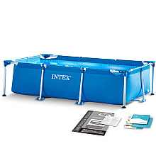 Басейн каркасний прямокутний INTEX 28272 300 x 200 x 75 см