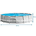 Басейн каркасний 12в1 INTEX 26724GN, 457 x 107 см, сірий