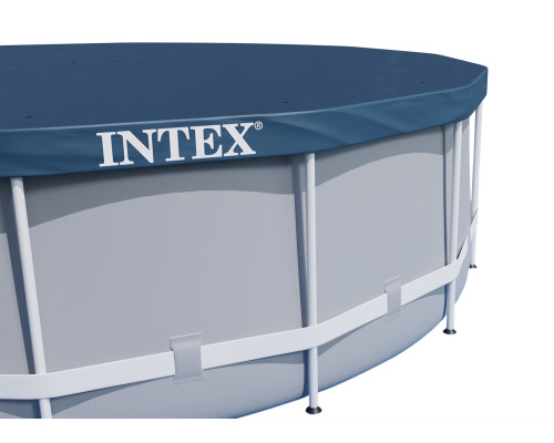Басейн каркасний 15в1 INTEX 26702, 305 х 76 см + машина для створення бульбашок