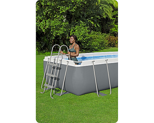 Басейн каркасний прямокутний 10в1 Bestway 56442 404 x 201 x 100 см Басейн каркасний прямокутний 10в1 Bestway 56442 404 x 201 x 100 см