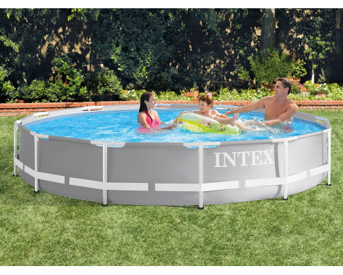 Басейн каркасний 16в1 INTEX 26712, 366 x 76 см + машина для створення бульбашок Басейн каркасний 16в1 INTEX 26712, 366 x 76 см + машина для створення бульбашок