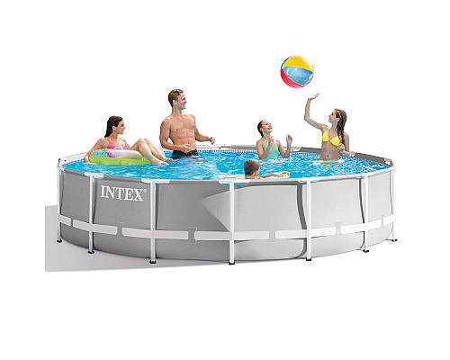 Басейн каркасний 21в1 INTEX 26720, 427 х 107 см + машина для створення бульбашок Басейн каркасний 21в1 INTEX 26720, 427 х 107 см + машина для створення бульбашок