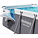 Басейн каркасний прямокутний 11в1 Bestway 56441 Power Steel 404 x 201 см