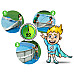 Басейн каркасний 21в1 INTEX 26726, 457 х 122 см + машина для створення бульбашок