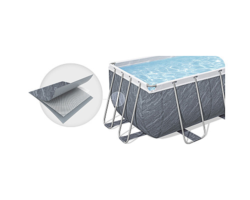 Басейн каркасний прямокутний 11в1 Bestway 56722, 412 x 201 x 122 см
