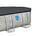 Басейн каркасний 11в1 Bestway Power Steel 56946 488 х 305 х 107 см