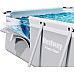 Басейн каркасний прямокутний 11в1 Bestway 56623 Power Steel 956 x 488 см - білий