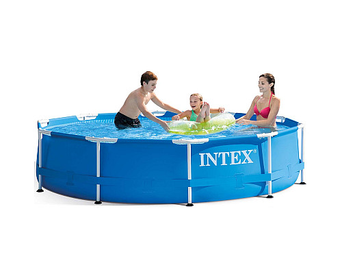 Басейн каркасний 16в1 INTEX 28200, 305 x 76 см, блакитний