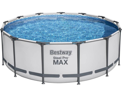 Садовий басейн Bestway Steel Pro MAX з аксесуарами, круглий, 396x122см