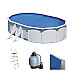 Басейн каркасний овальний GRE FIDJI KIT500ECO 500 x 300 x 120 см