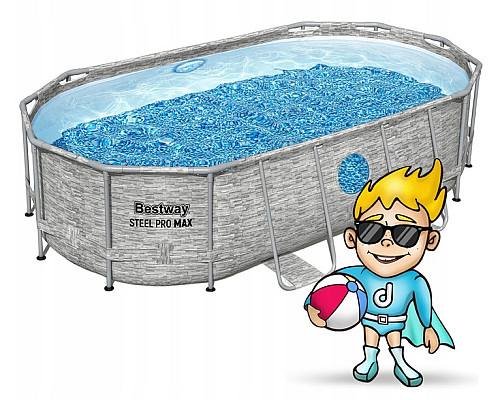 Басейн каркасний Bestway 56714N 427 х 250 х 100 см