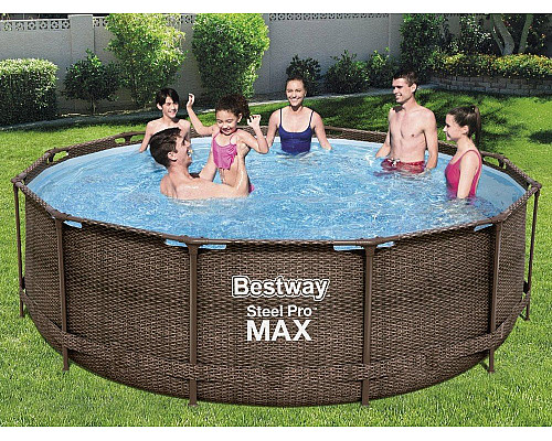Басейн каркасний 10в1 Bestway 56709 Steel Pro Max 366 см