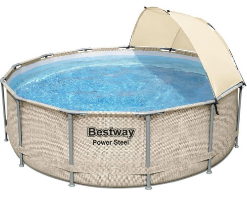 Басейн стелажний Bestway Power Steel 396см (5614V)