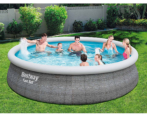 Басейн надувний 18в1 Bestway 57372, 457 x 107 см