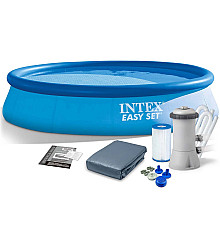 Басейн надувний 4в1 INTEX 28132, 366 x 76 см, блакитний