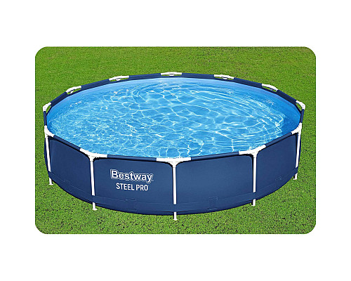 Басейн каркасний 16в1 Bestway 56681 366 x 76 см + машина для створення бульбашок Басейн каркасний 16в1 Bestway 56681 366 x 76 см + машина для створення бульбашок