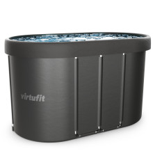 Ванна крижана VIRTUFIT Oval, 120 x 70 см 500 л, антрацит