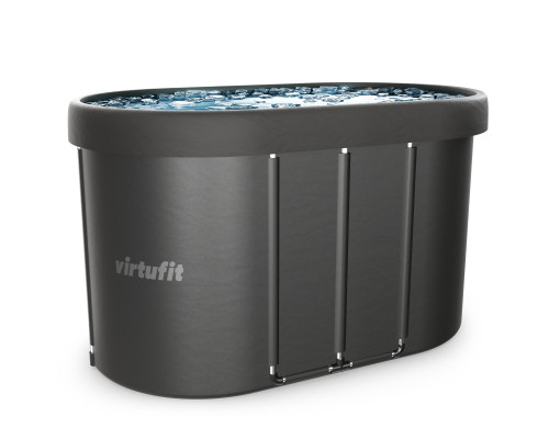 Ванна крижана VIRTUFIT Oval, 120 x 70 см 500 л, антрацит