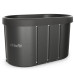 Ванна крижана VIRTUFIT Oval, 120 x 70 см 500 л, антрацит