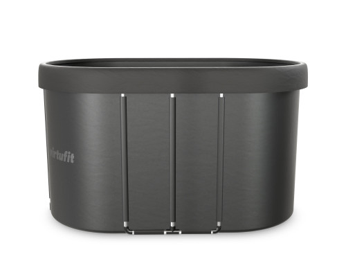 Ванна крижана VIRTUFIT Oval, 120 x 70 см 500 л, антрацит