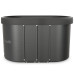 Ванна крижана VIRTUFIT Oval, 120 x 70 см 500 л, антрацит