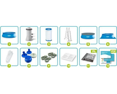 Басейн Intex Frame 457см 12в1 (26724)