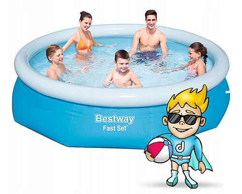 Басейн надувний 15в1 Bestway 57270, 305 см