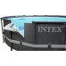 Басейн каркасний 11в1 INTEX 26340, 732 x 132 см, темно-сірий
