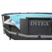 Басейн каркасний 11в1 INTEX 26340, 732 x 132 см, темно-сірий