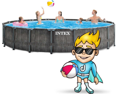 Басейн каркасний 21в1 INTEX 126744, 549 x 122 см + самокат Басейн каркасний 21в1 INTEX 126744, 549 x 122 см + самокат