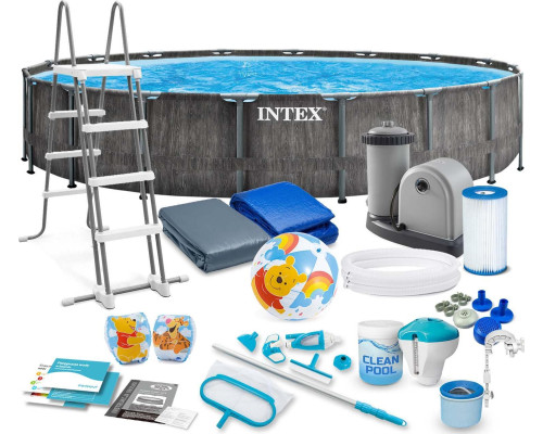 Басейн каркасний 21в1 INTEX 126744, 549 x 122 см + самокат Басейн каркасний 21в1 INTEX 126744, 549 x 122 см + самокат