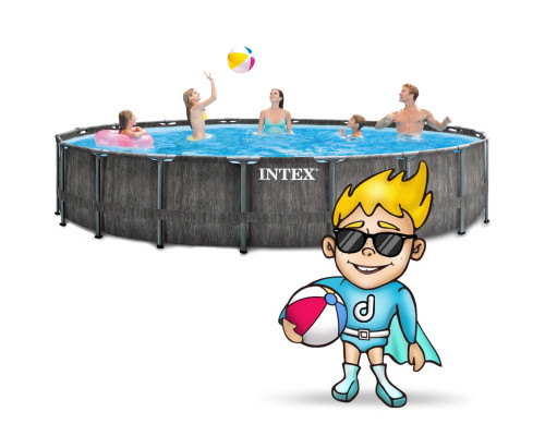 Басейн каркасний 21в1 INTEX 126744, 549 x 122 см + самокат Басейн каркасний 21в1 INTEX 126744, 549 x 122 см + самокат