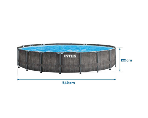 Басейн каркасний 21в1 INTEX 126744, 549 x 122 см + самокат Басейн каркасний 21в1 INTEX 126744, 549 x 122 см + самокат