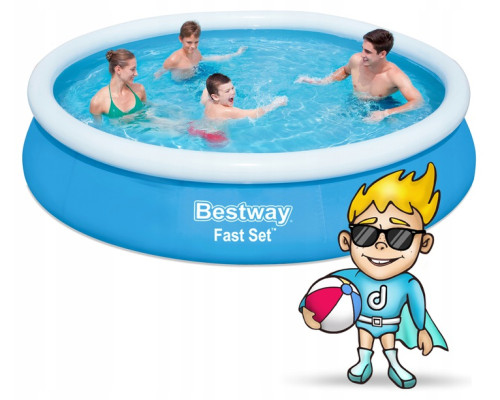 Басейн надувний 9в1 Bestway 57274, 366 см Басейн надувний 9в1 Bestway 57274, 366 см