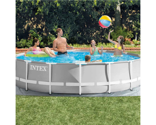 Басейн каркасний 12в1 INTEX 26720, 427 x 107 см, сірий Басейн каркасний 12в1 INTEX 26720, 427 x 107 см, сірий