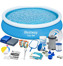 Басейн надувний 17в1 Bestway 57274, 366 см