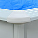 Басейн каркасний vidaXL 360 x 120 см, білий + драбина