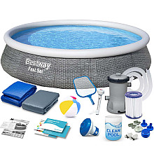Басейн надувний 16в1 Bestway 57376, 396 см