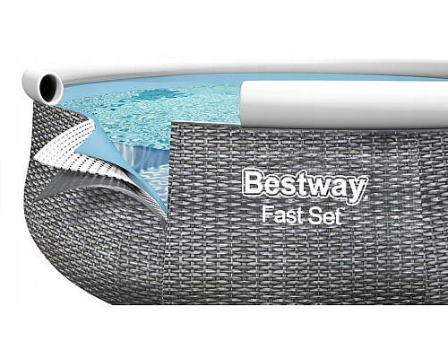 Басейн надувний 16в1 Bestway 57376, 396 см