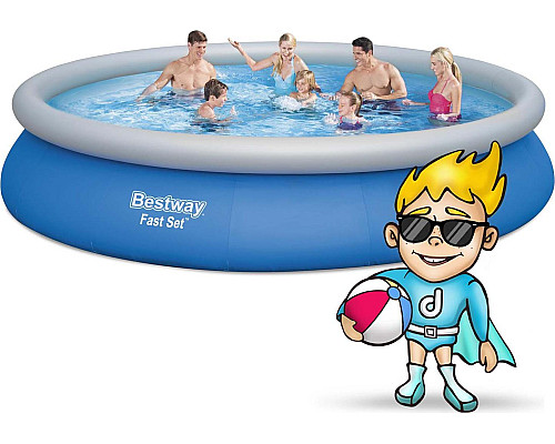 Басейн надувний 17в1 Bestway 57313, 457 см Басейн надувний 17в1 Bestway 57313, 457 см