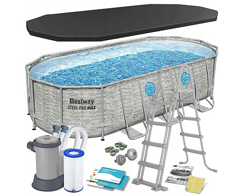 Басейн каркасний 12в1 Bestway 56716N 549 х 274 х 122 см