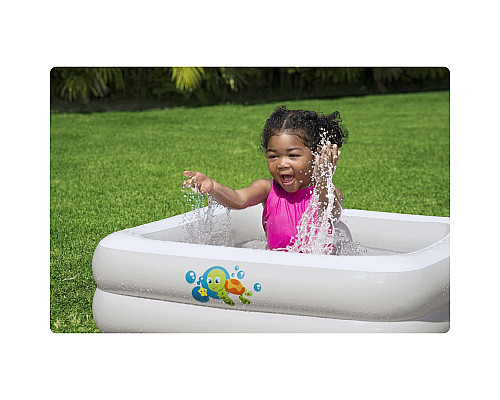 Басейн надувний дитячий Bestway 51116 86x86x25 см