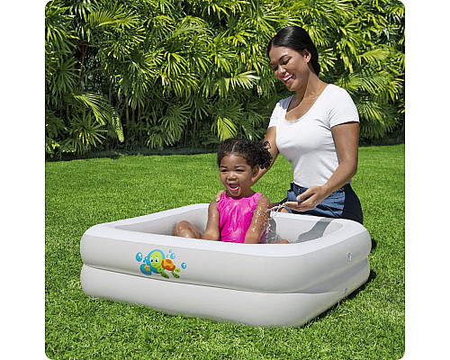 Басейн надувний дитячий Bestway 51116 86x86x25 см