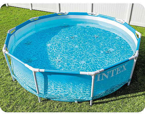 Басейн каркасний 16в1 INTEX 28208, 305 x 76 см + машина для створення бульбашок Басейн каркасний 16в1 INTEX 28208, 305 x 76 см + машина для створення бульбашок