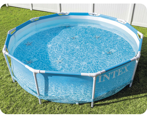 Басейн каркасний 16в1 INTEX 28208, 305 x 76 см + машина для створення бульбашок Басейн каркасний 16в1 INTEX 28208, 305 x 76 см + машина для створення бульбашок