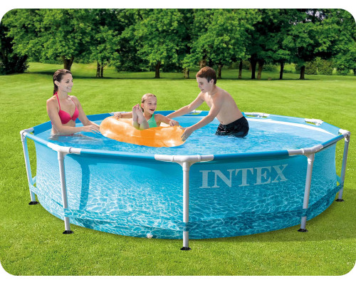 Басейн каркасний 16в1 INTEX 28208, 305 x 76 см + машина для створення бульбашок Басейн каркасний 16в1 INTEX 28208, 305 x 76 см + машина для створення бульбашок